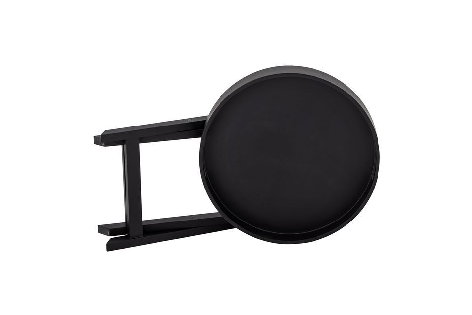 Black side table Freya - 4