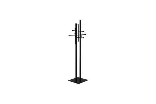 Black steel coat rack Rumex Clipped