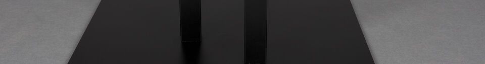 Material Details Black steel coat rack Rumex