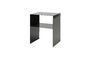 Miniature Black steel side table Fari Clipped