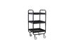 Miniature Black steel trolley Roll 3