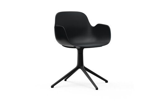 Black swivel chair Form