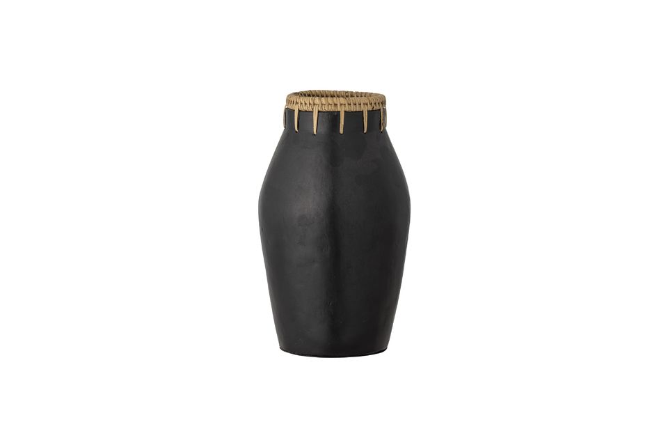 Black terracotta decorative vase Dixon Bloomingville