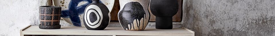 Material Details Black terracotta flower pot Nala