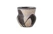 Miniature Black terracotta flower pot Nala 1