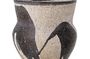 Miniature Black terracotta flower pot Nala Clipped