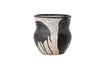 Miniature Black terracotta flower pot Nala 8