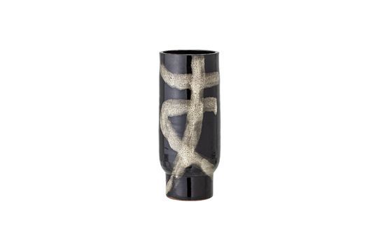 Black terracotta vase Vefa Clipped