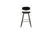 Miniature Black velvet bar stool Senn 5