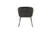 Miniature Black velvet chair Sien 6
