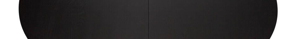 Material Details Black wood bookcase Trian