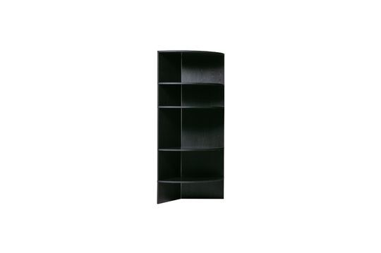 Black wood bookcase Trian