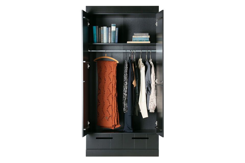 This spacious and sturdy cabinet is perfect for any interior design style