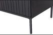 Miniature Black wood tv stand New 8