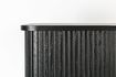 Miniature Black Wooden Barber Cabinet 2