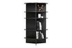 Miniature Black wooden book shelves Trian 2