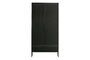 Miniature Black wooden cabinet Adam Clipped