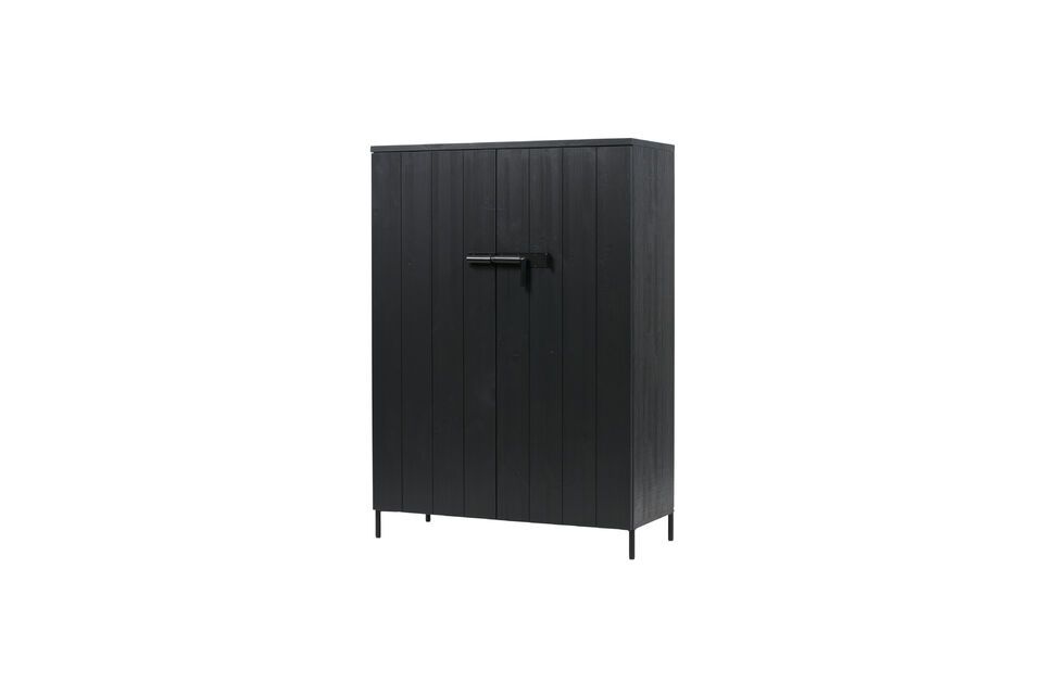 The Bruut 2 door cabinet is a sturdy storage unit that will give your space an industrial chic look