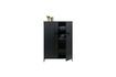 Miniature Black wooden cabinet Bruut 5