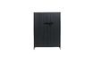 Miniature Black wooden cabinet Bruut 1