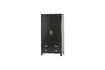 Miniature Black wooden cabinet Dian 3