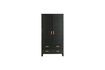 Miniature Black wooden cabinet Dian 1