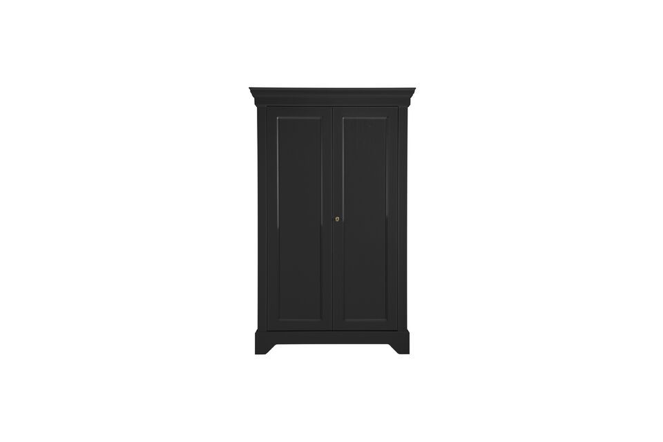 Black wooden cabinet Isabel Woood