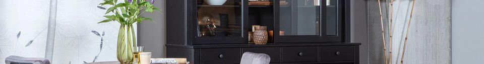 Material Details Black wooden cabinet Lagos