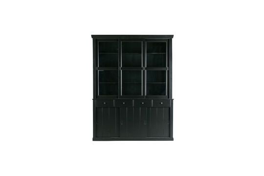 Black wooden cabinet Lagos Clipped