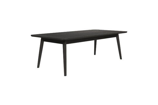 Black wooden coffee table Fabio