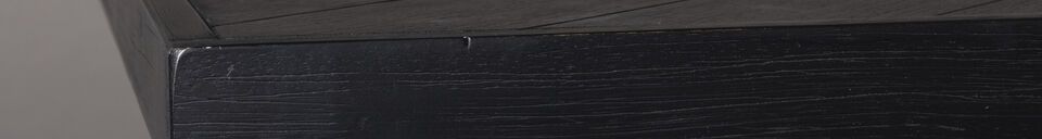 Material Details Black wooden dining table 180cm Class
