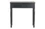 Miniature Black wooden dressing table Romy Clipped