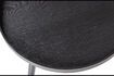 Miniature Black wooden side table Mesa 4