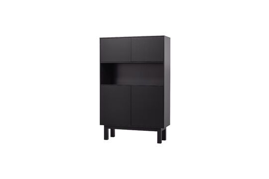 Black wooden sideboard Finca Clipped