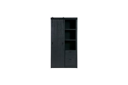 Black wooden sliding door cabinet Barn