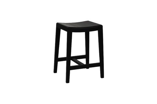 Black wooden stool Kent