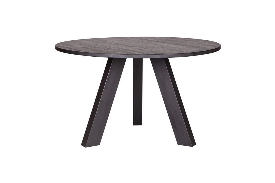 Black wooden table Rhonda Woood