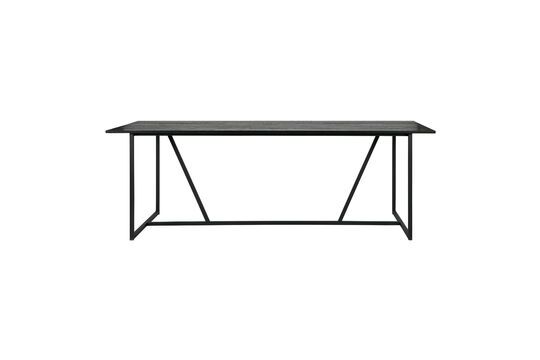 Black wooden table Silas Clipped