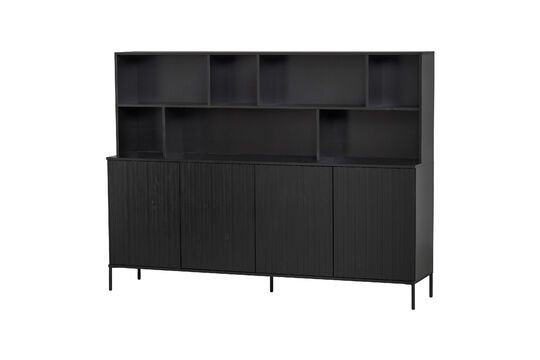 Black wooden wall cabinet New Clipped
