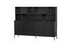 Miniature Black wooden wall cabinet New 2