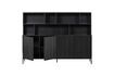 Miniature Black wooden wall cabinet New 7