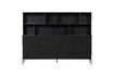 Miniature Black wooden wall cabinet New 1