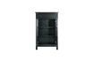 Miniature Black wooden wardrobe Eva 7