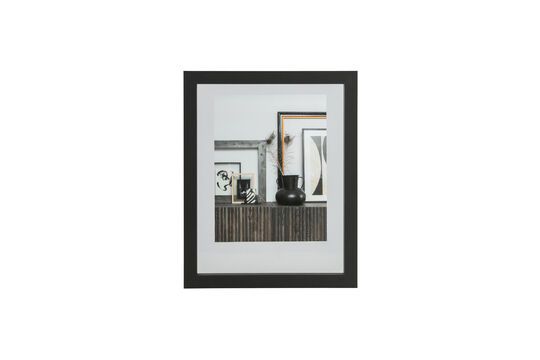 Blake Large Black Wooden Photo Frame Clipped