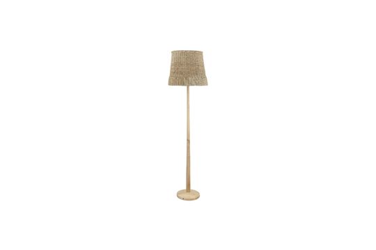 Blanzay Natural floor lamp Clipped