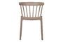 Miniature Bliss beige plastic chair Clipped