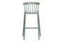 Miniature Bliss green plastic bar stool Clipped