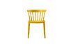 Miniature Bliss yellow plastic chair 1