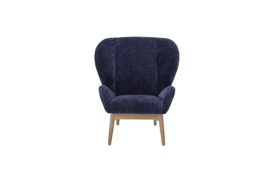 Blue armchair Eave Bloomingville