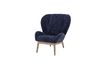 Miniature Blue armchair Eave 5